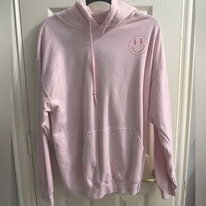 “Do what makes you happy” pink hoodie sweatshirt